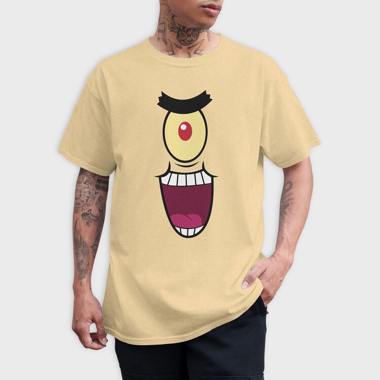 SpongeBob Faces 5, Tricou Barbati (Unisex)