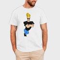 Cartoon Retro Johny Bravo 5, Tricou Barbati (Unisex)