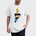 Cartoon Retro Johny Bravo 5, Tricou Barbati (Unisex)