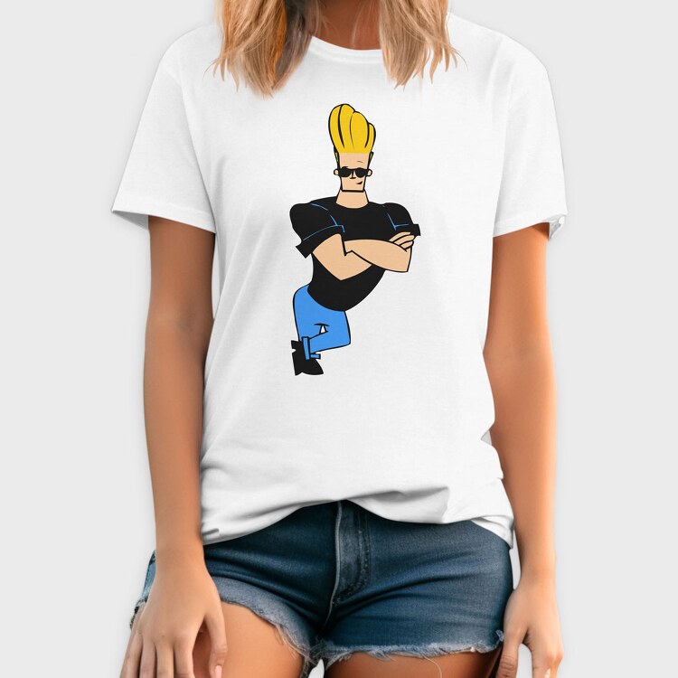 Cartoon Retro Johny Bravo 5, Tricou Barbati (Unisex)