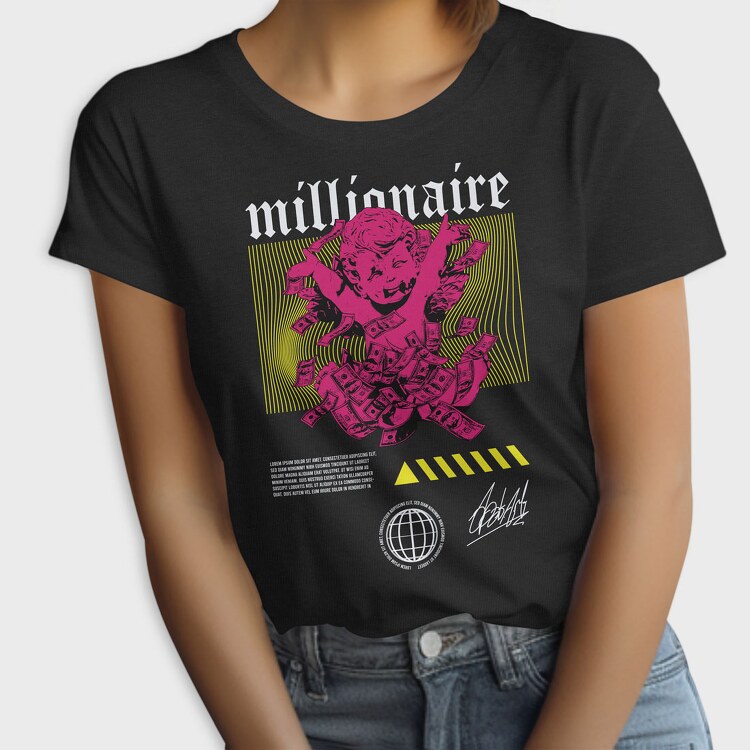 Millionaire 2, Tricou Femei