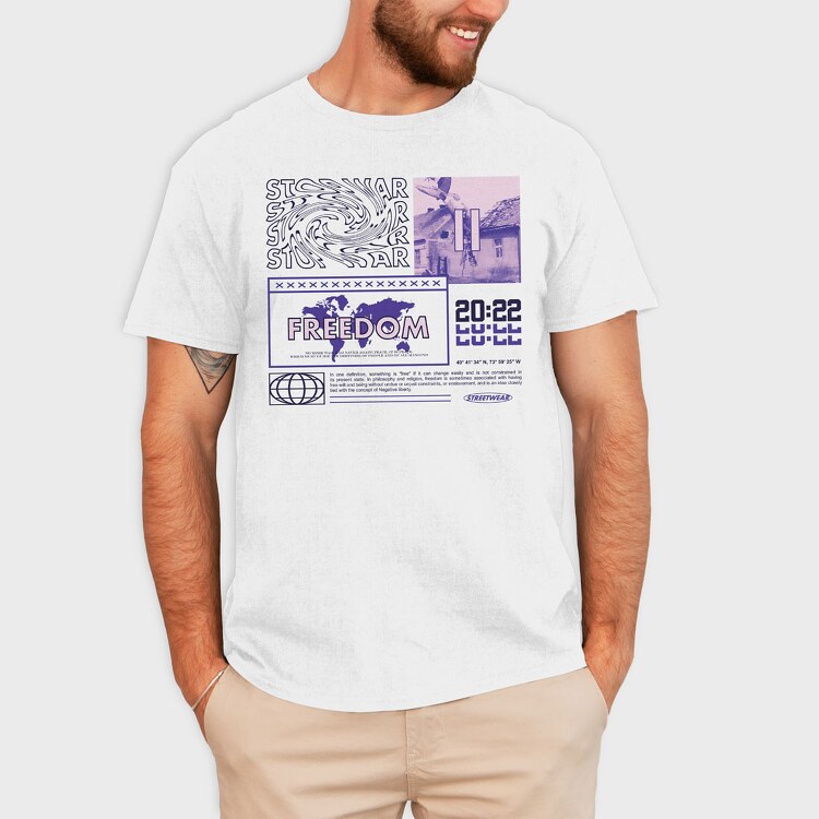 Freedom 1, Tricou Barbati (Unisex)