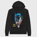 Batman Jocker, Hanorac Oversize Barbati (Unisex)