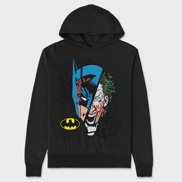 Batman Jocker, Hanorac Oversize Barbati (Unisex)