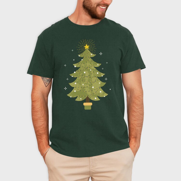 Christmas Tree, Tricou Barbati (Unisex)
