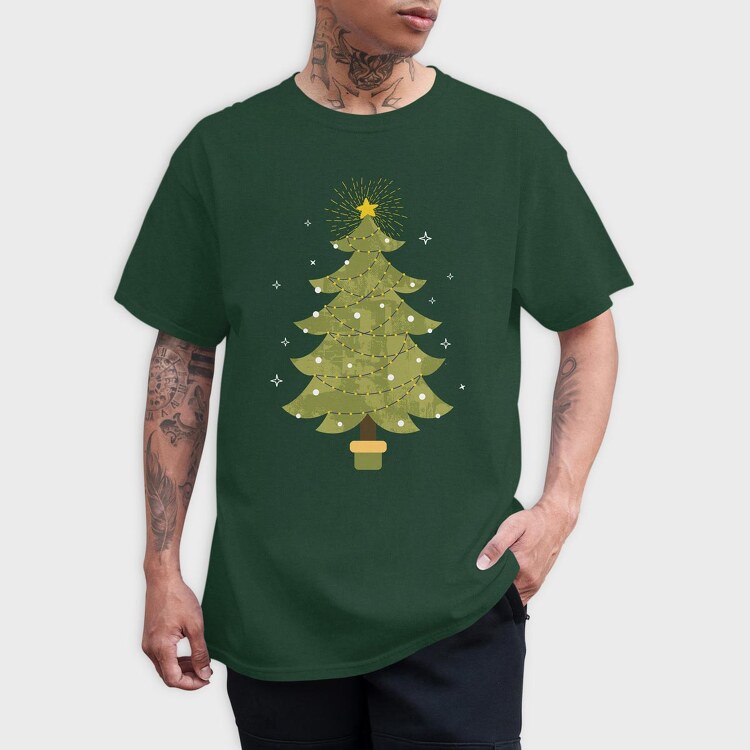Christmas Tree, Tricou Barbati (Unisex)