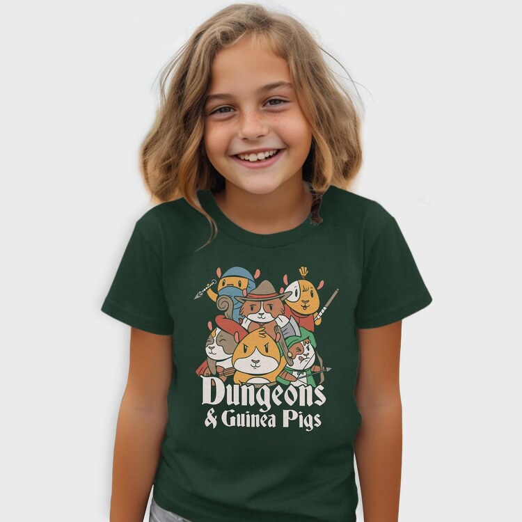 Dungeons And Guinea Pigs, Tricou Copii