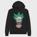 Rick and Morty 19, Hanorac Oversize Barbati (Unisex)
