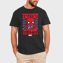 Funko Marvel spider man, Tricou Barbati (Unisex)