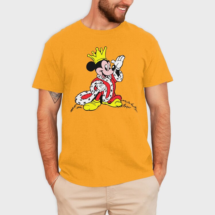 Cartoon Retro Mickey Mouse 3, Tricou Barbati (Unisex)