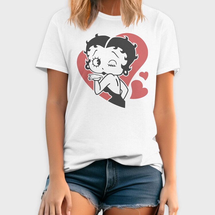 Betty Boop 64, Tricou Barbati (Unisex)