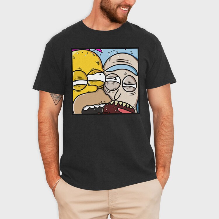 Rick and Morty 3, Tricou Barbati (Unisex)