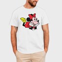 Cartoon Retro Minnie 4, Tricou Barbati (Unisex)