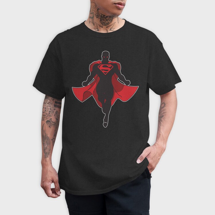 Black Superman, Tricou Barbati (Unisex)