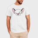 Cartoon Retro Pinky and Cerebro 2, Tricou Barbati (Unisex)