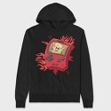 Gameboy Pokemon 2, Hanorac Oversize Barbati (Unisex)