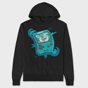 Gameboy Pokemon 3, Hanorac Oversize Barbati (Unisex)