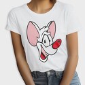 Cartoon Retro Pinky and Cerebro 4, Tricou Femei