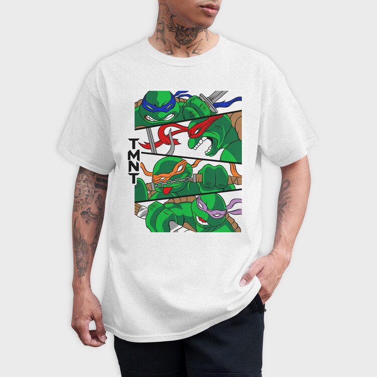 Mutant Teenage Ninja Turtles, Tricou Barbati (Unisex)