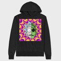 Rick and Morty 5, Hanorac Oversize Barbati (Unisex)