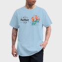 Illustration Fatherday, Tricou Barbati (Unisex)