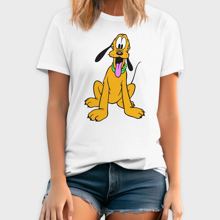 Cartoon Retro Pluto 6, Tricou Barbati (Unisex)