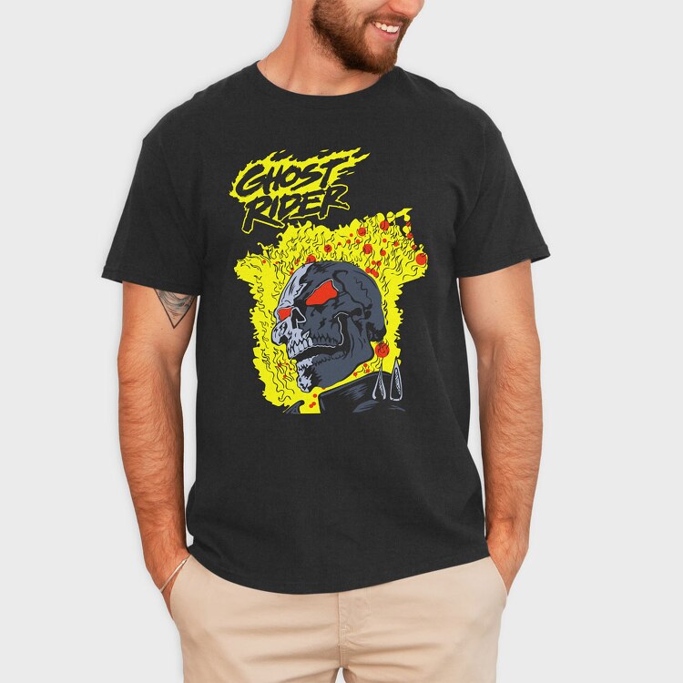 Ghost Rider 1, Tricou Barbati (Unisex)