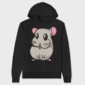 Chinchilla, Hanorac Oversize Barbati (Unisex)