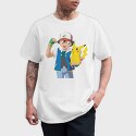 Cartoon Retro Pokemon 4, Tricou Barbati (Unisex)