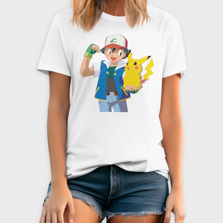 Cartoon Retro Pokemon 4, Tricou Barbati (Unisex)