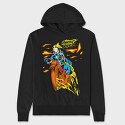 Ghost Rider 6, Hanorac Oversize Barbati (Unisex)