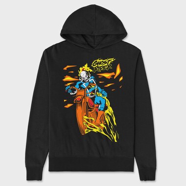 Ghost Rider 6, Hanorac Oversize Barbati (Unisex)