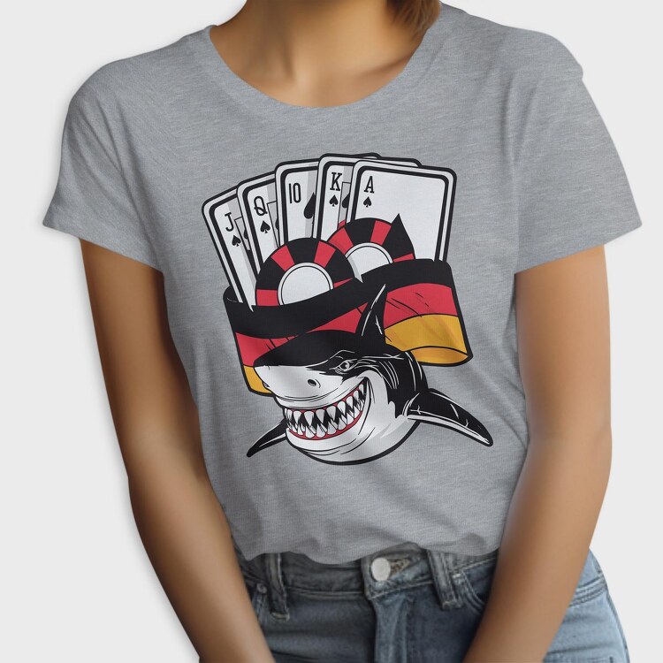 Poker Shark, Tricou Femei
