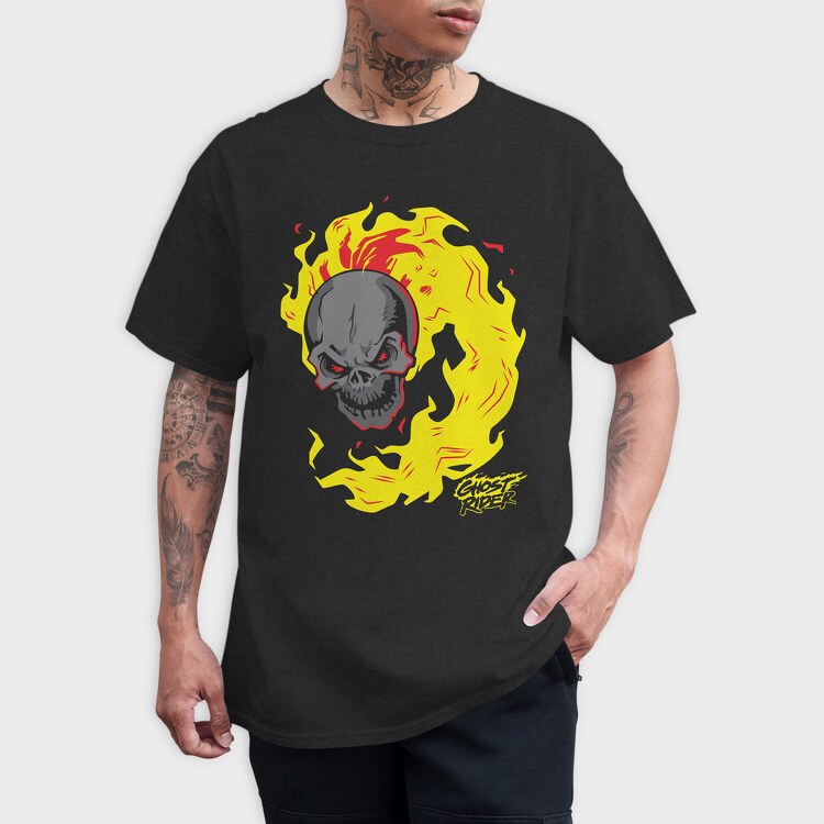 Ghost Rider 9, Tricou Barbati (Unisex)