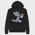 Tom and Jerry 19, Hanorac Oversize Barbati (Unisex)