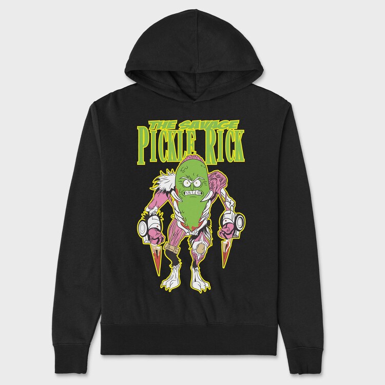 Rick and Morty 65, Hanorac Oversize Barbati (Unisex)