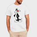 Cartoon Retro Silvestre 3, Tricou Barbati (Unisex)