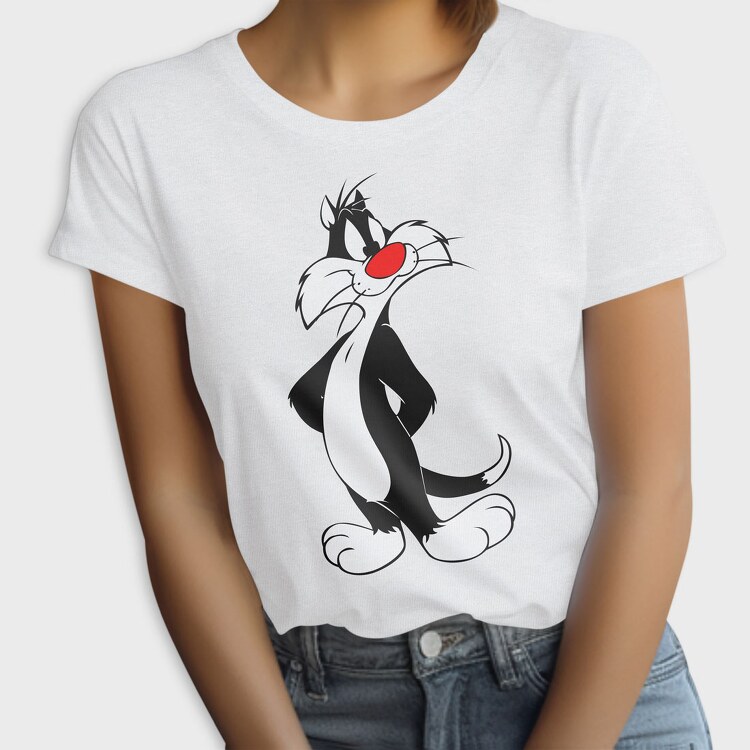 Cartoon Retro Silvestre 3, Tricou Femei