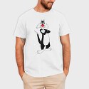 Cartoon Retro Silvestre 5, Tricou Barbati (Unisex)