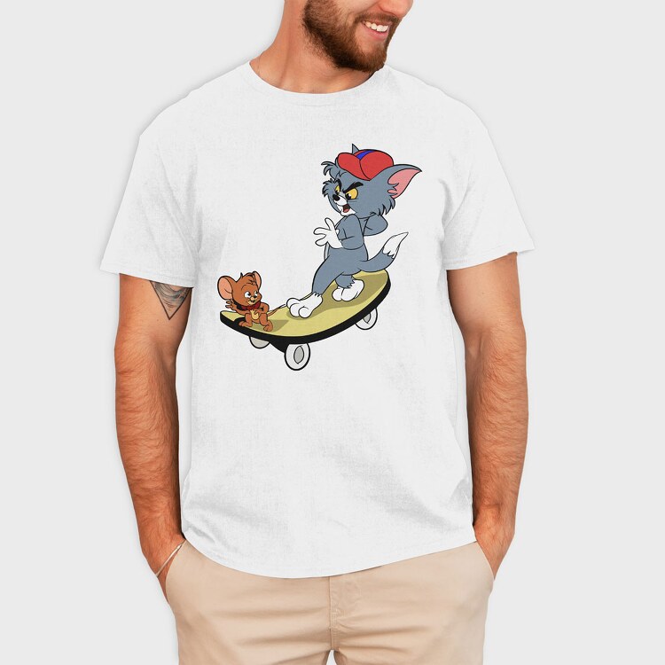 Tom and Jerry 24, Tricou Barbati (Unisex)