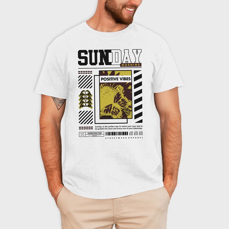 Sunday 1, Tricou Barbati (Unisex)