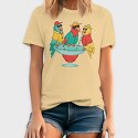 Parrots Drinking, Tricou Barbati (Unisex)