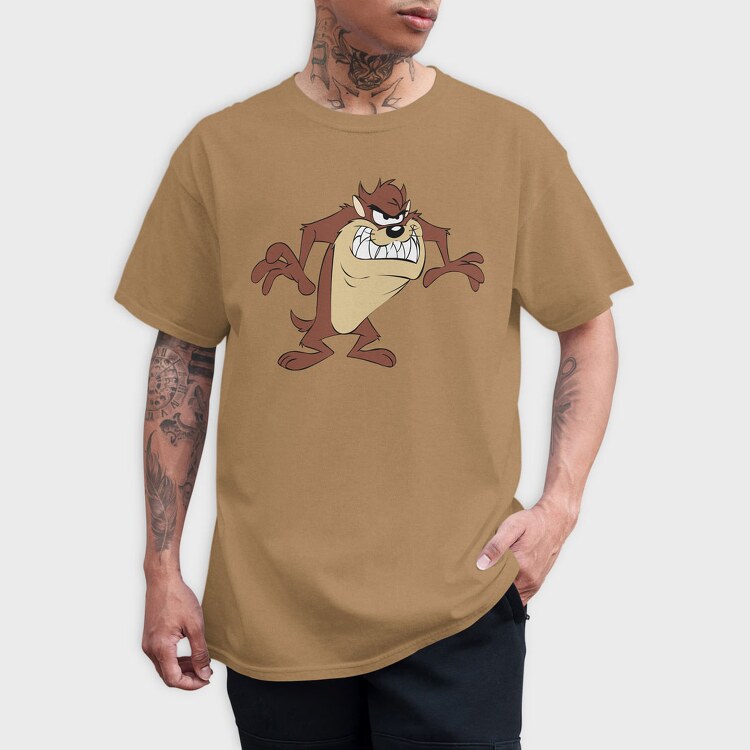 Cartoon Retro Tazmania 5, Tricou Barbati (Unisex)