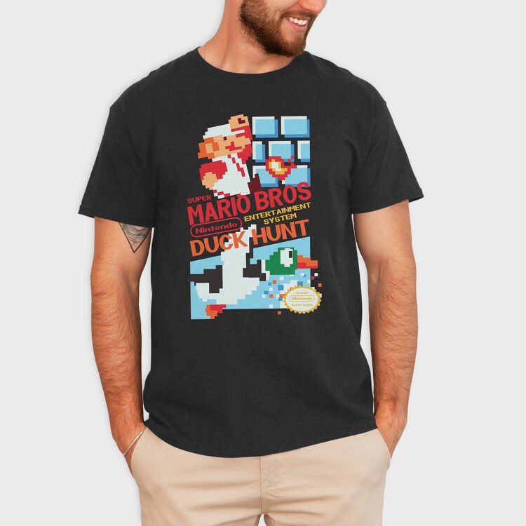 Super Mario 16, Tricou Barbati (Unisex)
