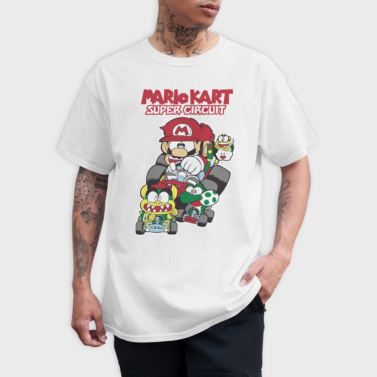 Super Mario 19, Tricou Barbati (Unisex)