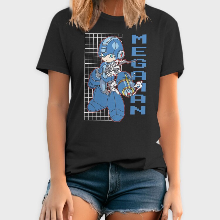 Video Game Mega Man, Tricou Barbati (Unisex)