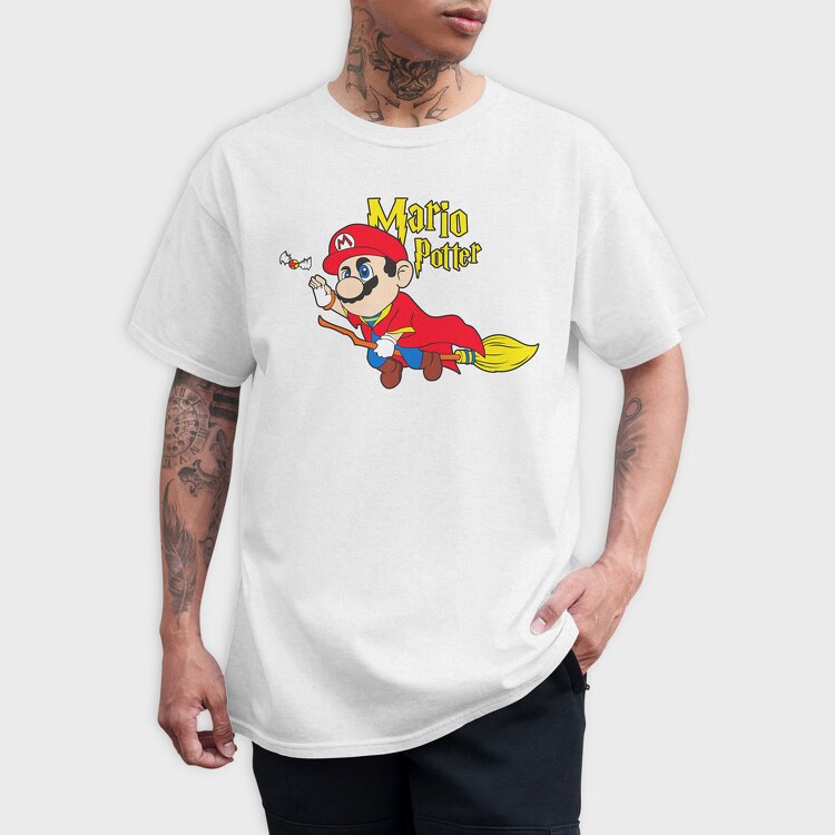 Super Mario 8, Tricou Barbati (Unisex)