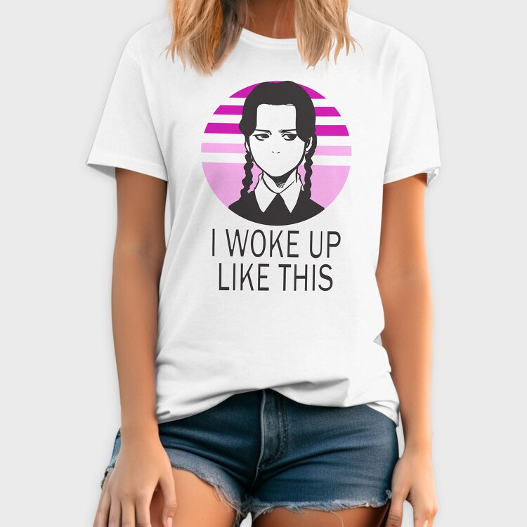 I Woke Up Like This Merlina, Tricou Barbati (Unisex)