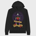Villanas Disney Malefica C, Hanorac Oversize Barbati (Unisex)