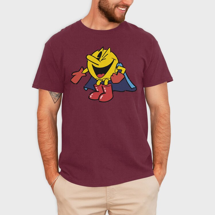 Pacman 8, Tricou Barbati (Unisex)